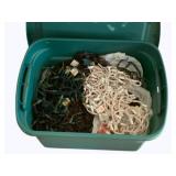 Tote of Assorted Christmas Lights