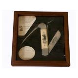 Princess Alwilda Ivory Handle Pocket Knife in Case