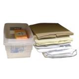 Plastic and Cloth Bins