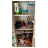 Cabinet of Assorted Items