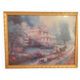 Framed Puzzle - 23 x 28