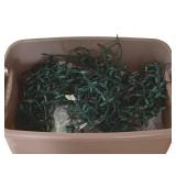 Tote of Assorted Christmas Lights