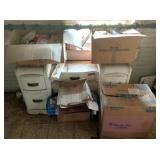 Lot of Assorted Items w/vanity