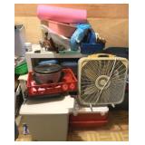 Lot of Assorted Items - Trash Can/Crockpot & More