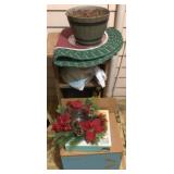 Lot of Assorted Items - Doormat/Planter & More
