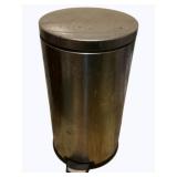Metal Flip-top Trash Can - 14 x 26