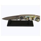 John Wayne Oversized Knife w/ Stand - 18"