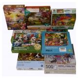 Lot of Assorted Puzzles