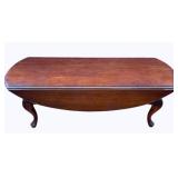 Drop-Side Coffee Table - 34 x 46 x 17