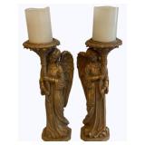 Set of 2 - Candleholders - 15"