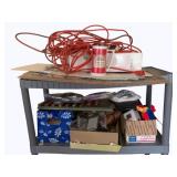 2 Shelves of  Assorted Items - Drop Cord & More