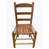 Wooden Chair - As is - 33 x 18 x 14