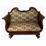 Vintage Love Seat - 55 x 24 x 44
