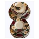 17 pieces of Gibson China