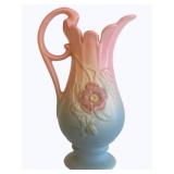 Hull Pottery Pitcher - As is/handle repaired - 9"