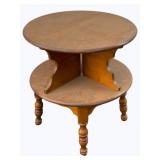 2-Tier Wood Table - 26 x 24