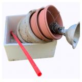 Lot of Assorted Planters & More