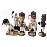 Assorted Baseball Bobble Head Figurines