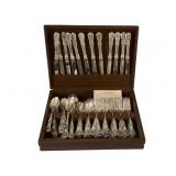 Rogers Silver Plated Flatware Set in Box
