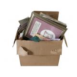 Box of Assorted Items - Framed Prints & More