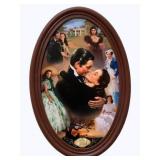 Gone with the Wind - Framed Plate - 10.5 x 15.5