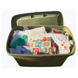 Tote of Assorted Items