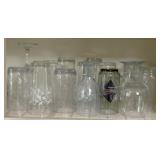 Lot of Assorted Drinking Glasses
