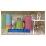 Lot of Assorted Glasses & More