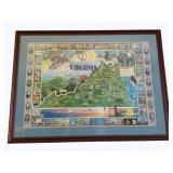 Framed Historic VA Print - 41 x 31
