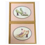 2 Framed Prints - 9 x 11