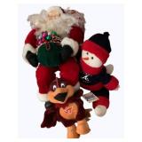 Stuffed Holiday Santa & More