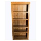 Wood Bookshelf - 31 x 72 x 14