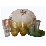 Lot of Assorted Glassware & More