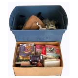 Tote & Box of Assorted Items - CD