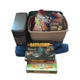 Tote of Assorted Games & More