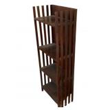 Mission Style Bookcase - 16 x 10 x 44