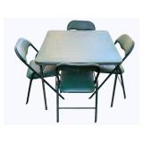 5pc. Card Table w/ Chairs