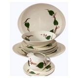 Blueridge Southern Potteries Dishes, 8 pieces