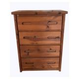 4-Drawer Chest of Drawers - 18 x 33 x 44