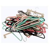 Lot of Assorted Clothes Hangers