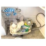 Lot of Assorted Items - Shower rack & More