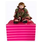 Marie Osmond Fay Porcelain Doll - 14" sitting