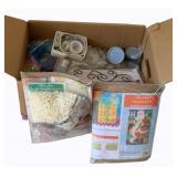Box of Assorted Crafts & More