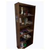 Bookshelf w/ Contents - 12 x 72 x 30