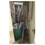 Closet Lot of Assorted Items