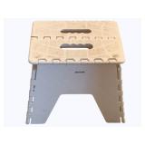 Collapsible Plastic Step Stool - 8 x 10 x 9