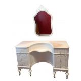 Painted Vanity - 48 x 32 x 19 w/ Mirror - 20 x 32