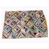 Hand Stitched Quilt 67 x 47