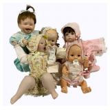 5 Assorted Baby Dolls