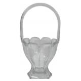 Heisey Colonial Glass Basket 13x6.5"